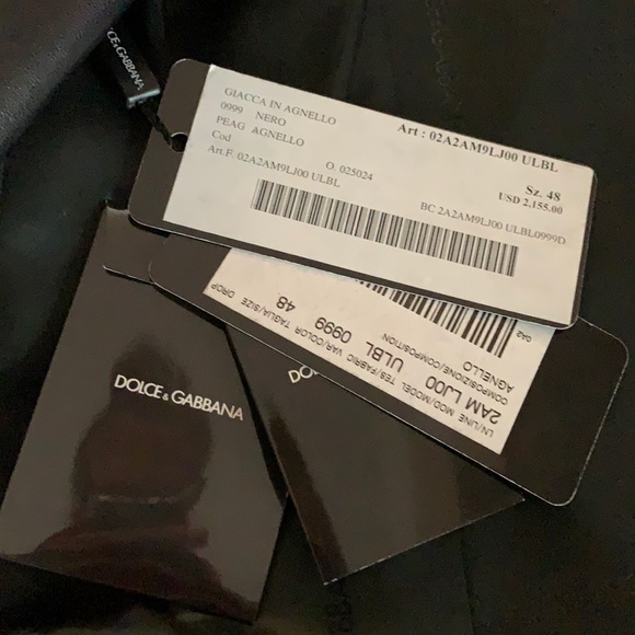 Dolce & Gabbana lambskin jacket - Picture 13 of 16